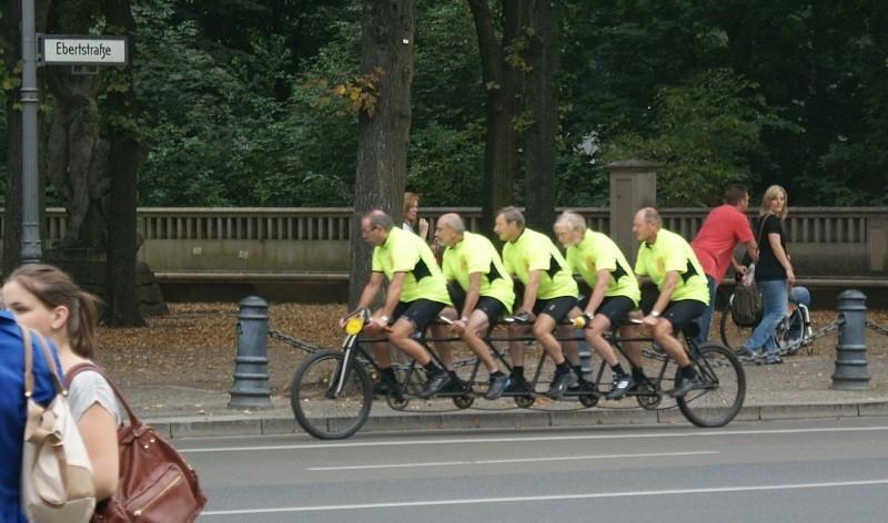 Rower 5-cio osobowy w Berlinie