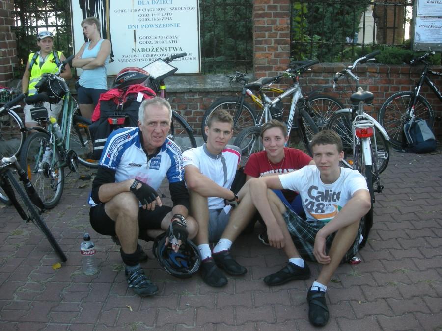 VII Piotrkowska Pielgrzymka Rowerowa - z Damianem i jego rzyjaciółmi