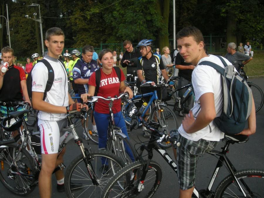 VII Piotrkowska Pielgrzymka Rowerowa na Jasną Górę - już pod szczytem.