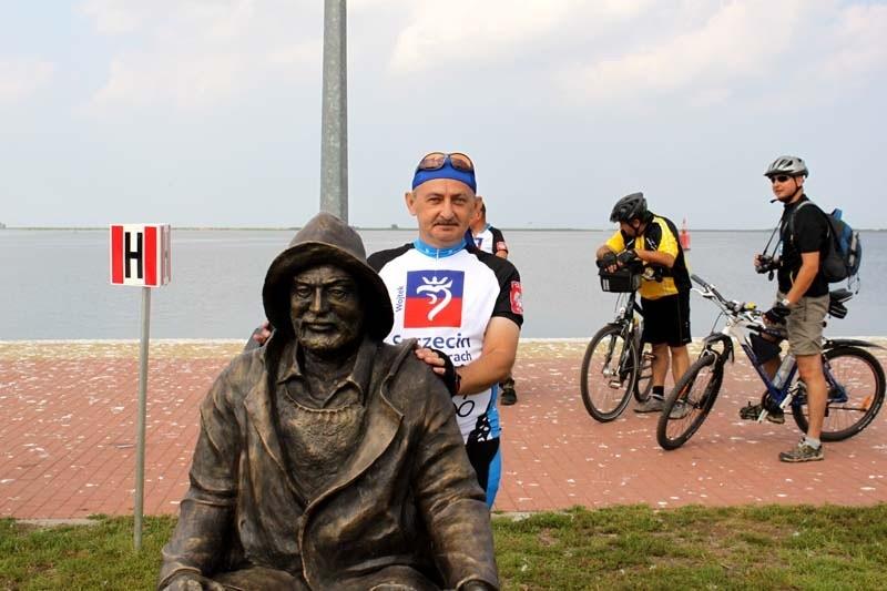 ze Starym Rybakiem nad Zalewem