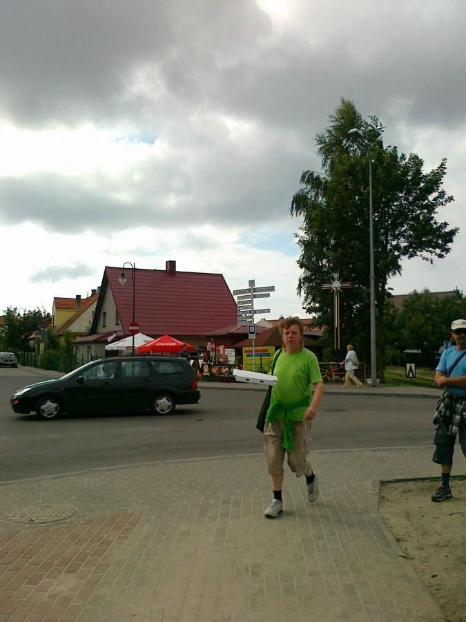 Skrzyżowanie przy drodze do portu