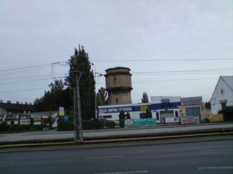 Łódź Kaliska wieża ciśnień