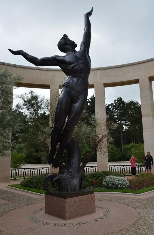 Pomnik na cmentarzy żołnierzy amerykańskich