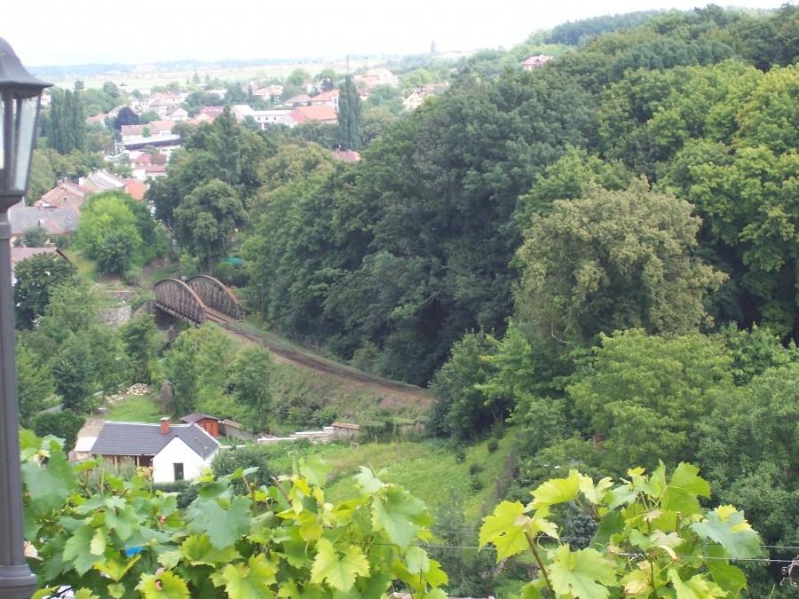 widok ze wzgorza kościelnego