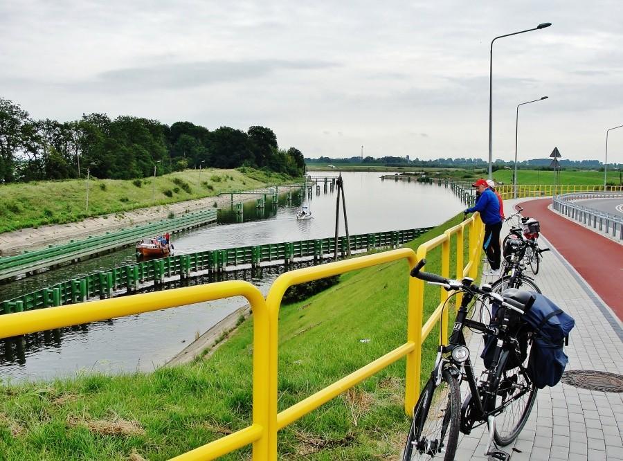 Śluza w Przegalinie.