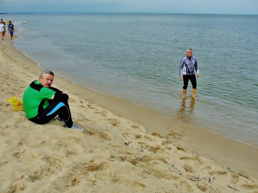 Plaża w Sobieszewie.
