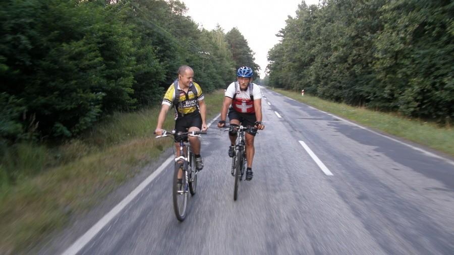 To już ostatnia długa prosta. Dawaj Jurek !
