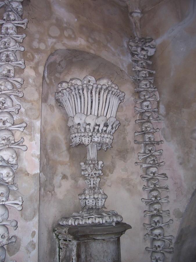 ossuarium (tzw. Kaplica Czaszek) w dzielnicy Sedlec