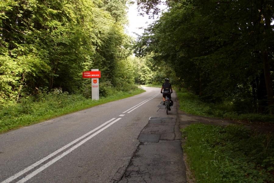 Wyjeżdżamy z Sobowidza kierunek Żelisławki