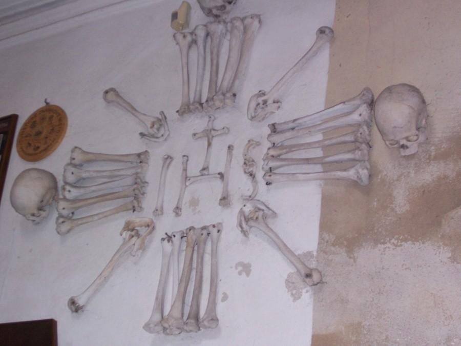 ossuarium (tzw. Kaplica Czaszek) w dzielnicy Sedlec