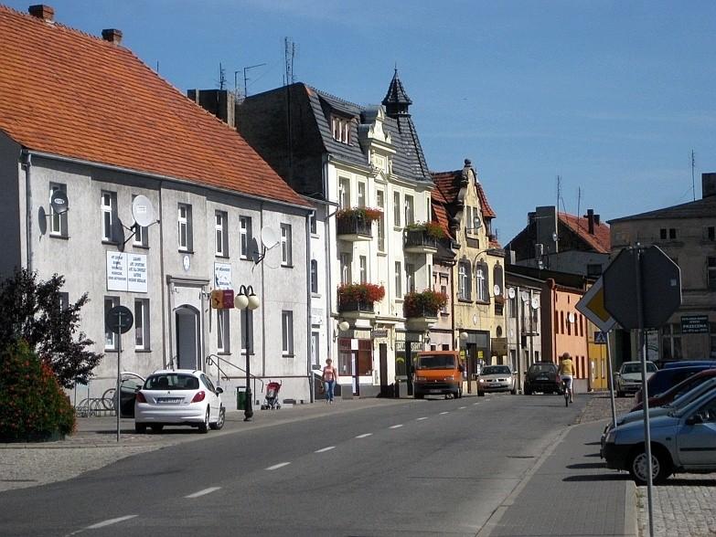 Skoki - kamienice na Rynku