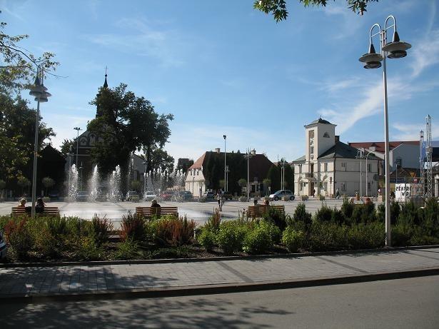 Piaseczyński rynek po rewitalizacji