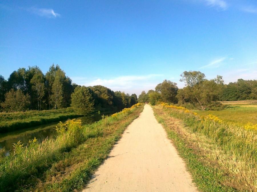Ścieżka rowerowa z Będzina na Zieloną