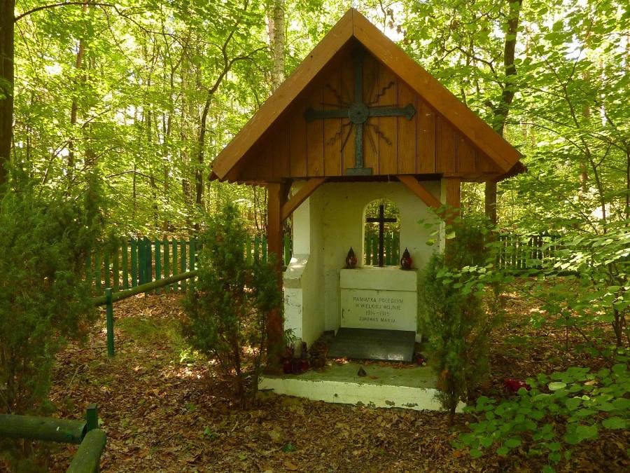 Cmentarz żołnierzy poległych w czasie Wielkiej Wojny. Trzebień