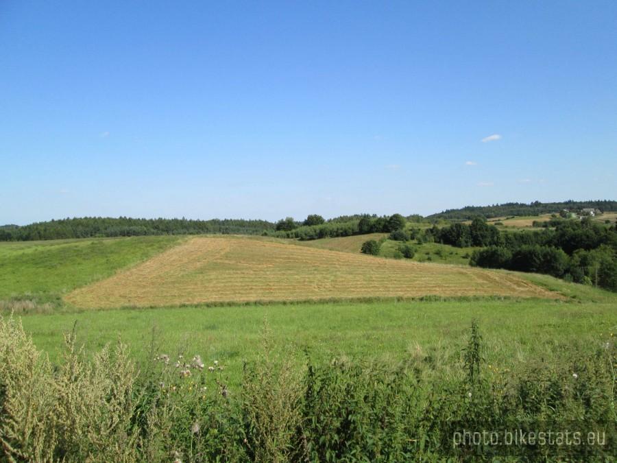 Tereny niedaleko wsi Nowe Czaple