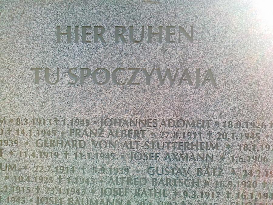 Cmentarz żołnierzy niemieckich