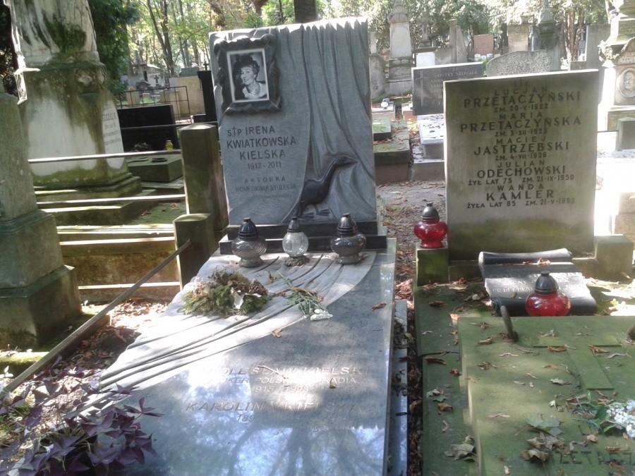 Grób Ireny Kwiatkowskiej
