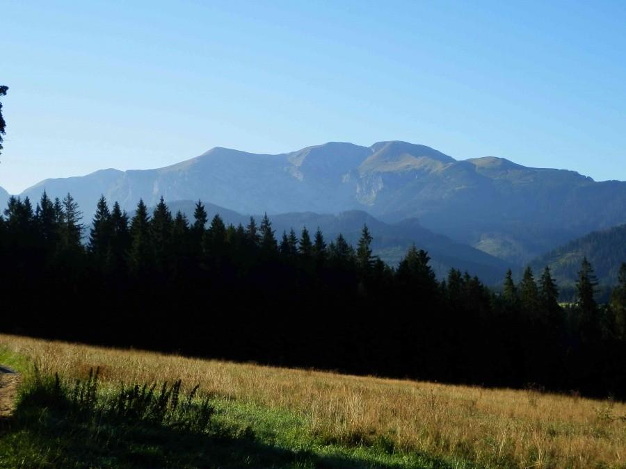 Widok na Tatry z Płazówki IV.