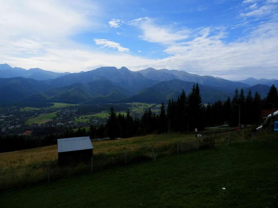Widok na Tatry z Gubałówki I.