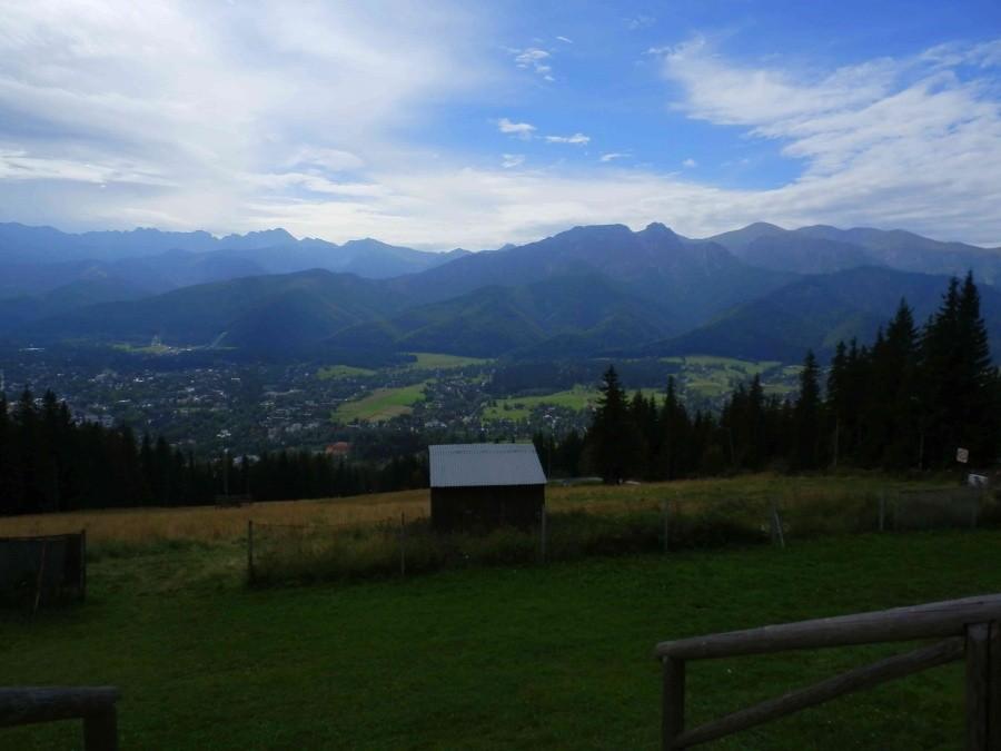 Widok na Tatry z Gubałówki II.
