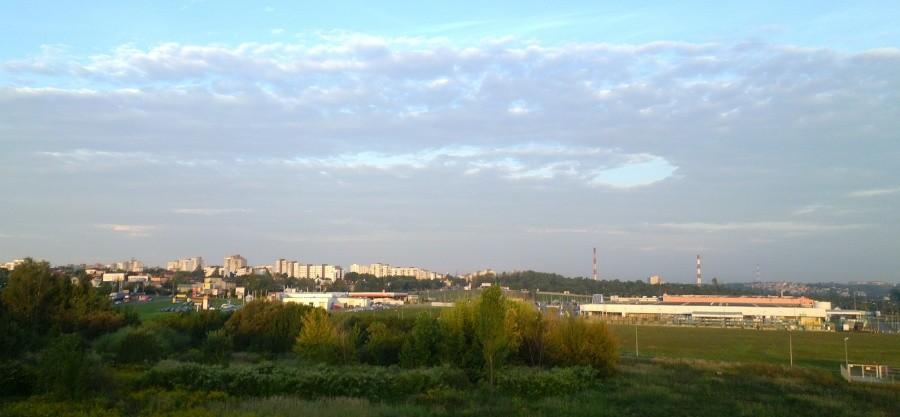 Poranny widok na Środulę