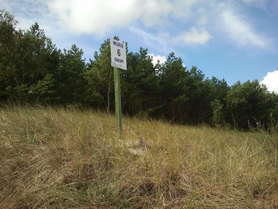 Wejście na plażę nr 6 w Chałupach