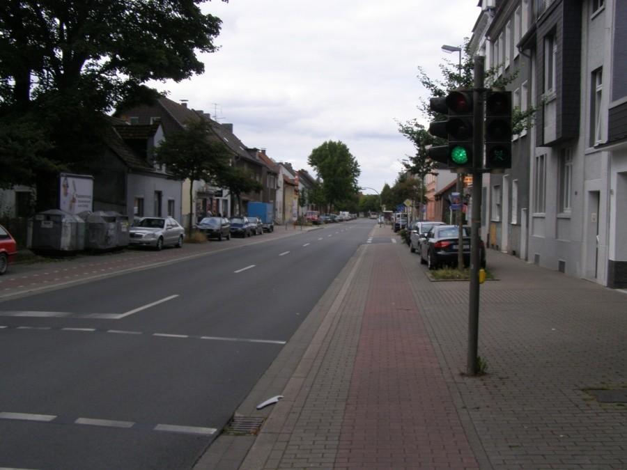 Dortmundzka ulica i swiatła po niemiecku