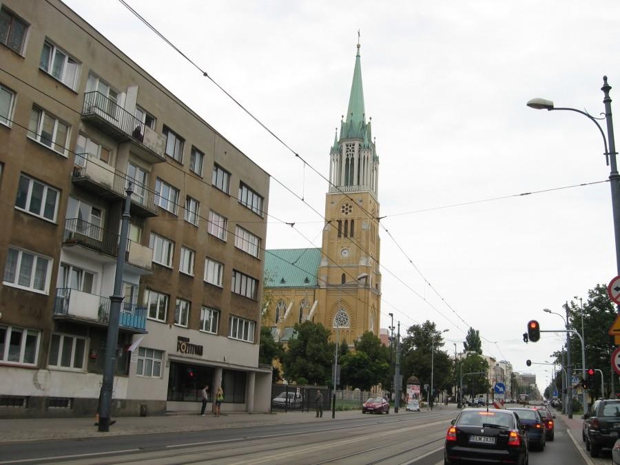 Łódź archikatedra na Piotrkowskiej