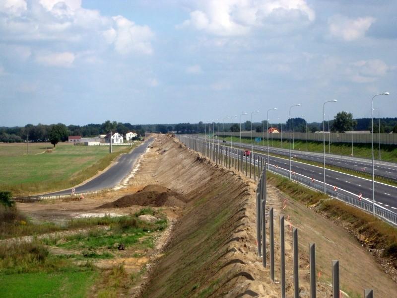 Wierzyce - trasa S5 w budowie