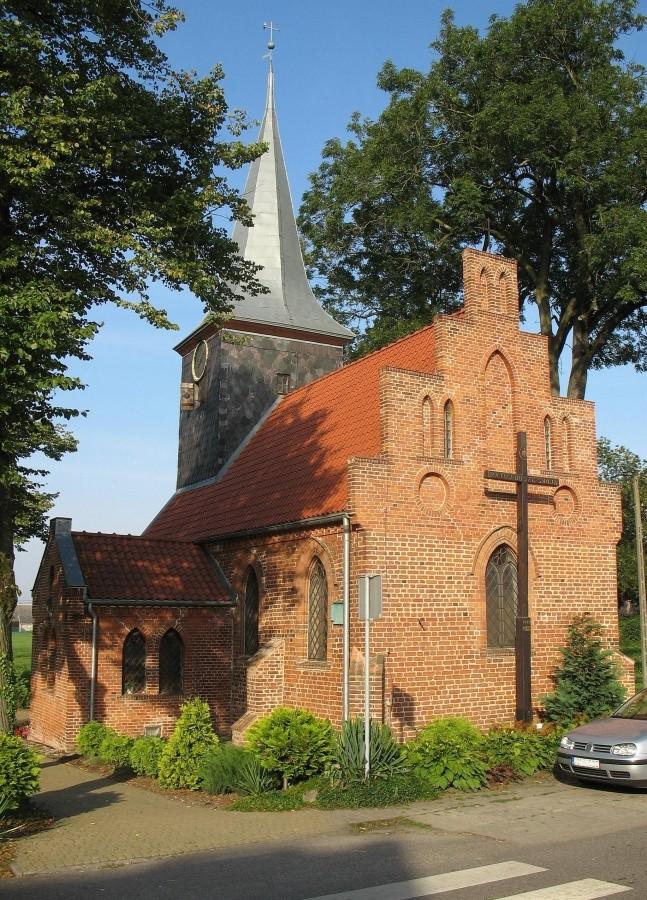 Krzywe Koło - kościół pw. Znalezienia Krzyża Świętego