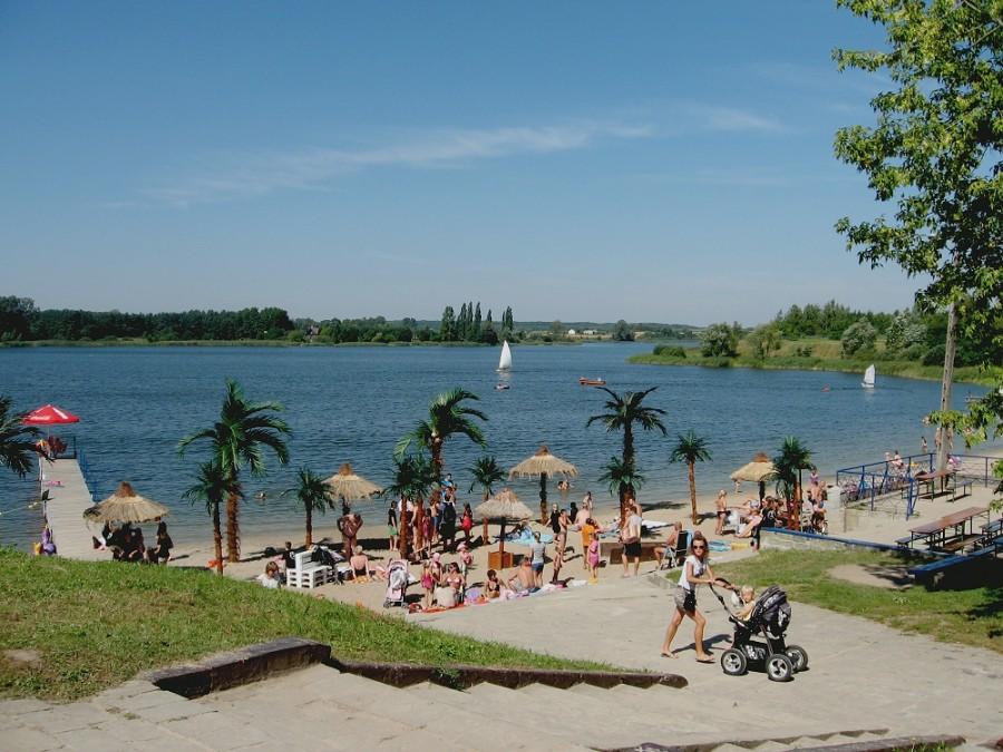 Widok na Jezioro Zamkowe