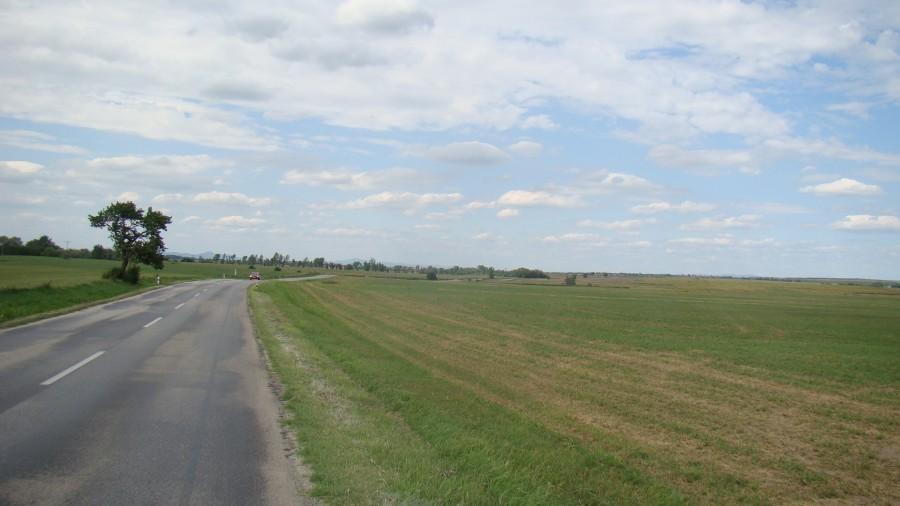 Płasko i pod wiatr