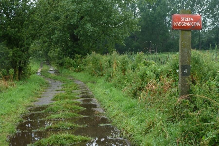 Wszędzie woda - w strefie nadgranicznej również