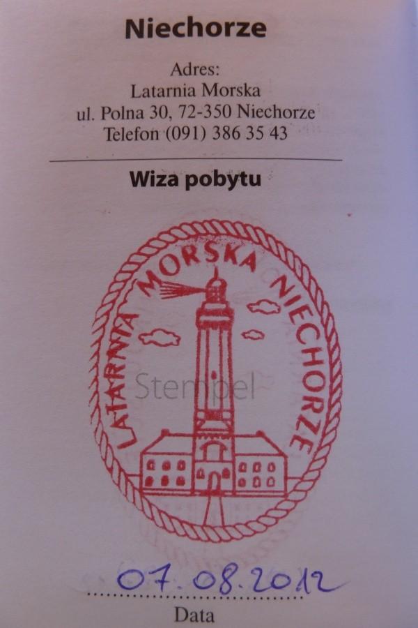 Latarnia Niechorze zastemplowana
