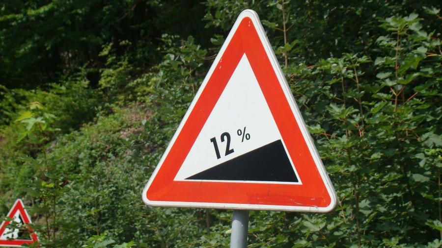 Faktycznie było stromo