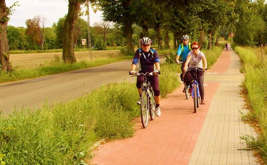 Ścieżka rowerowa w Kościeleczkach