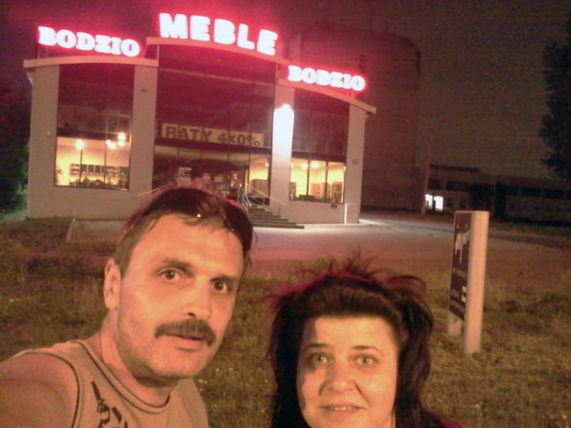 Już w Łodzi. Jeszcze 10 km. i będziemy w domu.