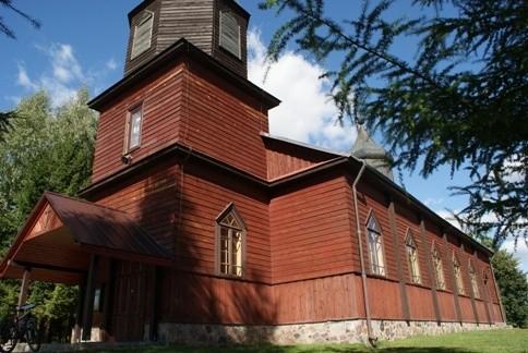 pierwotnie była to molenna bezpopowców wzniesiona w 1912 r