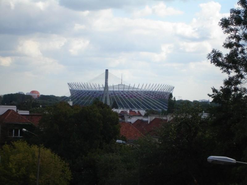 Widok na Stadion Narodowy