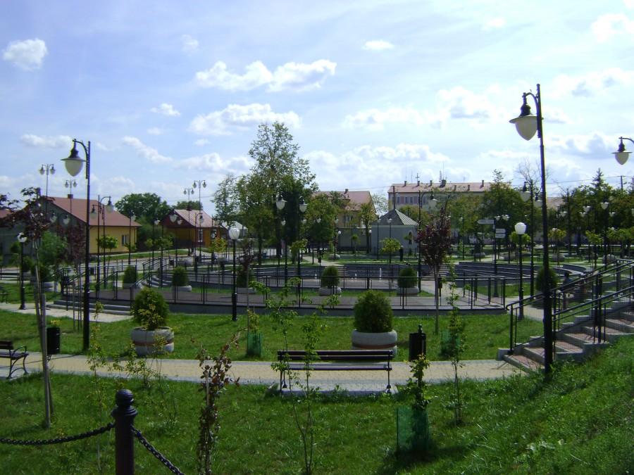 Piękny skwer w Osieku