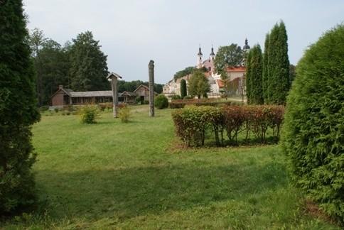 ogrody klasztorne Wigry