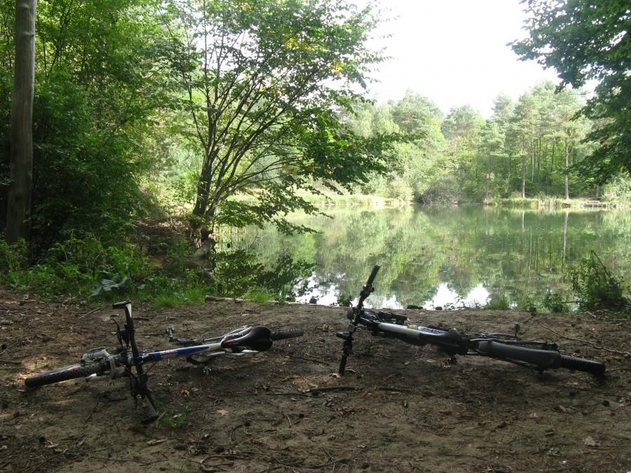 Rowerki na objeździe trasy BSOrientu