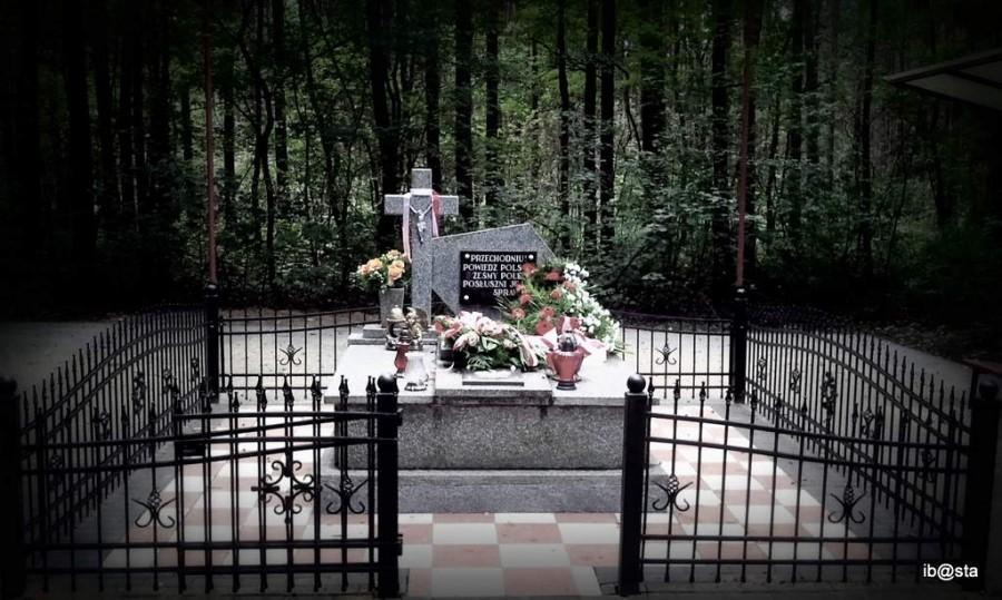 Mogiła żołnierzy Wołyńskiej Brygady Kawalerii w Lemańsku