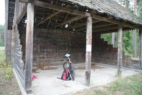 w deszczu do Kuligów