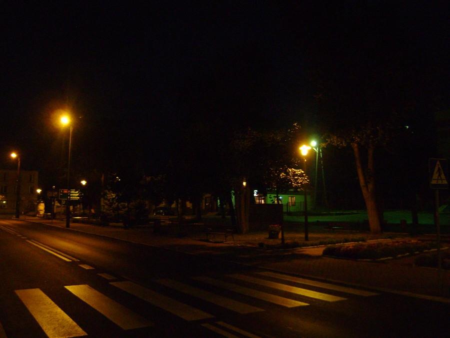 Centrum Kamieńska nocą