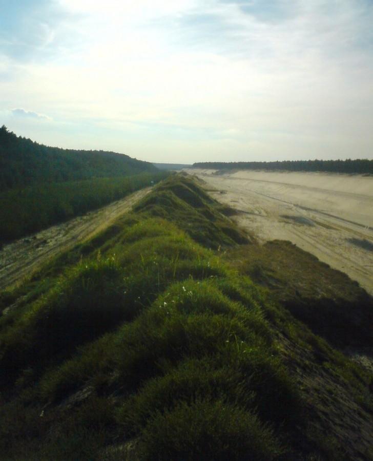 Widok ze skarpy