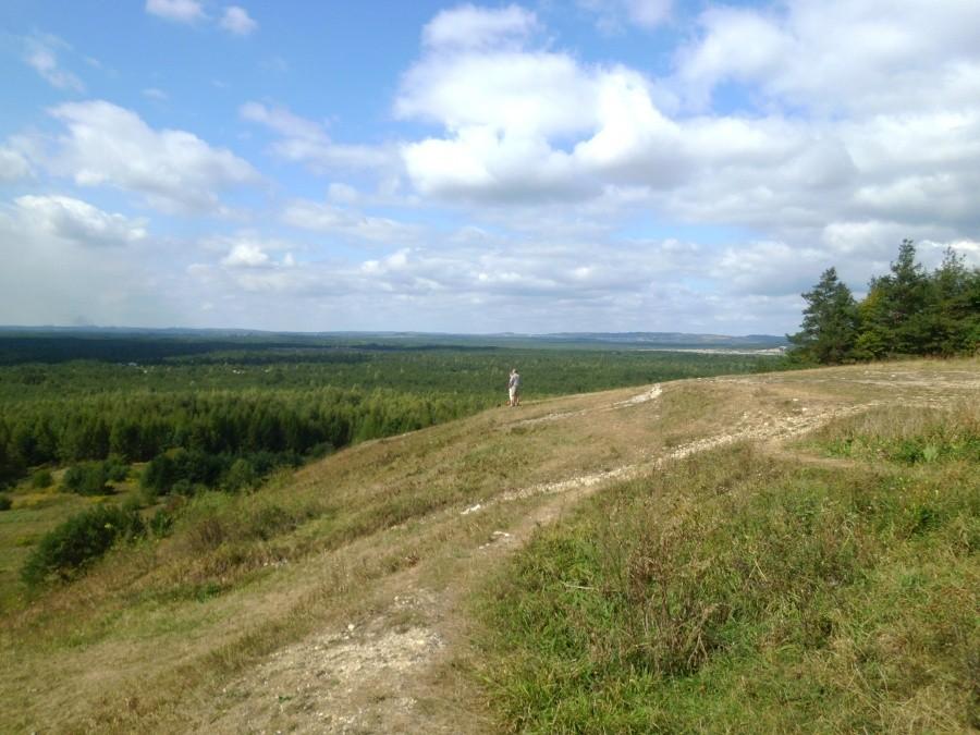 Objazd trasy BSOrient - widok na Pustynie Błędowską