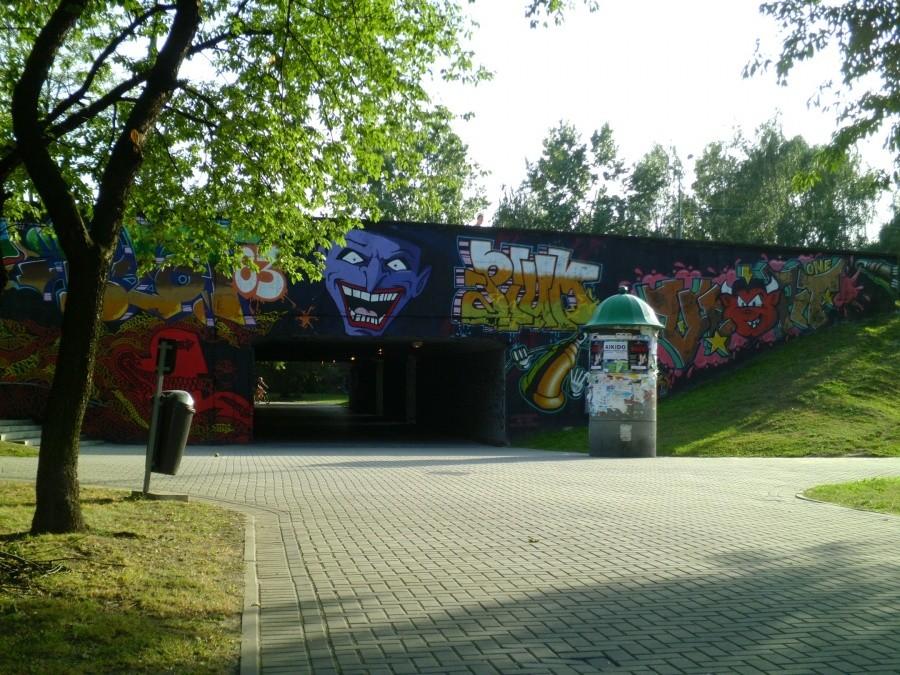 Katowice - Przejście podziemne w okolicach AE