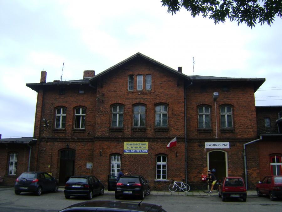 Dworzec kolejowy w Ostrzeszowie
