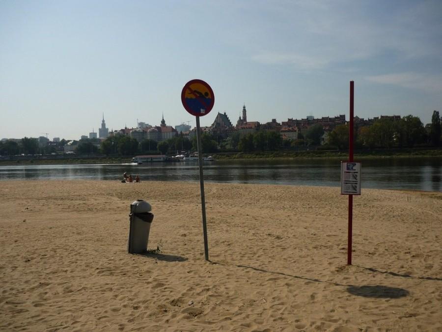 Plaża nad Wisłą